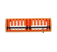 Abaodam Boulier Portable Éducatif pour Garçon Fille Rangées Outil Apprentissage Mental et Calcul Arithmétique Scolaire Surface Lisse pour Développement Cérébral