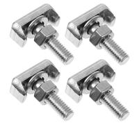 Abaodam Boulons en T en Acier Inoxydable pour Batterie de Voiture Lot de 4 Pièces Fixation Automobile Résistante et Remplacement de Vis de Borne de Câble