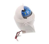 Abaodam Boussole de Navigation Compacte avec Support Réglable Boussole Digitale pour Tableau de Bord Voiture Bateau Camion et Caravane Outil de Direction Précis