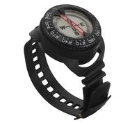 Abaodam Boussole De Plongée sous-Marine Compas à Voile Étanche Boussole De Poignet pour La Course D'orientation Qui Brille dans Le Noir Black Abs