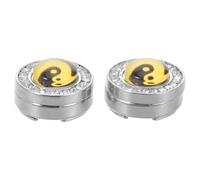 Abaodam Boutons Manchette Homme Tai Chi Couvre-Boutons Décoratifs pour Chemises Accessoires Uniques pour Costumes Formels et Occasions Spéciales