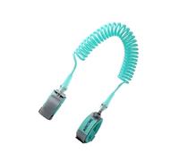 Abaodam Bracelet Anti-perte Verrouillé Pour Garçon Et Filles 2,5 M, Lien De Poignet En Coton Respirant Vert, Sécurité Flexible Et Résistant, Adapté Tout-petits, Protection Promenade