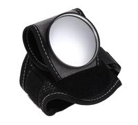 Abaodam Bracelet de Poignet en Plastique Rétroviseur Vélo Rotatif à Angle Complet Rétroréflecteur pour Cyclisme Sécurité Accessoire Vélo pour Usage Extérieur et Urbain