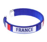 Abaodam Bracelet de Supporters Football France 2024, Sangle Souple Résistante, Taille Unique, Bracelet Élastique Bleu Blanc Rouge, Accessoires pour Matchs et Événements Sportifs