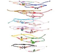 Abaodam Bracelet en et pour Costume Quotidien Pratique pour Accessoires Photo 12pcs Argile Polymère Alliage, Style Cartoon Confortable Tout-petit