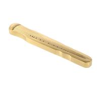 Abaodam Brass Guqin Paperweight for Calligraphy Practice Holding Paper Flat Vintage Desk Accessory Artistic Writing Tool Elegant Office Decoration