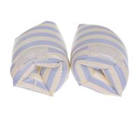 Abaodam Brassards de Natation Gonflables en PVC pour Adultes Anneaux Flottants Épaissis Bleu Double Chambre 1 Paire Accessoires Sécurisés pour Nage Hommes et Femmes