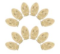 Abaodam Breloques en Alliage Doré Ultraléger Bouddha Lot de 100 pour Ongles Décorations pour Nail Art Créatives et Sophistiquées, pour Kit Manucure DIY