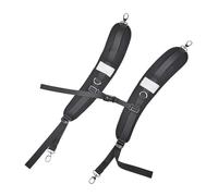 Abaodam Bretelles de Remplacement Imperméables en Néoprène Bandoulières Réglables et Rembourrées pour Paquet à Dos de Randonnée Paire de Sangles Doubles Confortables pour Activités