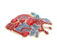 Abaodam Broche Cœur Anatomique avec Cristaux Épingle pour Infirmières et Médecins Clip Rétro pour Cardigans et Blouses de Laboratoire