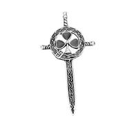 Abaodam Broche Vintage Épingle à Poitrine en Alliage, Style Rétro Créatif, Unisexe, pour Vêtements et Chemises, Accessoire Mode Élégante D'épée