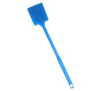 Abaodam Brosse de Nettoyage pour Aquarium Double Face Grattoir à Algues, Manche Long 40 Cm, Bleu, Outil pour Réservoir d'eau et Bocal à Poissons, Accessoire pour Entretien Aquarium