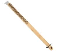 Abaodam Brosse de Nettoyage pour Pierre avec Manche Accessoires Pratiques pour Four Nettoyage Résidus Graisse pour Usage Domestique