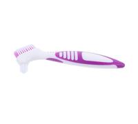 Abaodam Brosse Double-Face pour Carapace de Tortue Nettoyage de Boue et Saleté Poignée Antidérapante Brosse Ménagère pour Tortues Aquatiques et Terrestres Couleur Violette