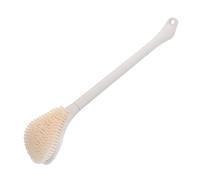 Abaodam Brosse Exfoliante pour Long Manche Double Face pour Gommage et Nettoyage Profondeur des Callosités et Peau Morte Brosse Fine pour Femmes Hommes et Personnes à Mobilité Réduite