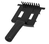 Abaodam Brosse Métallique pour Bétail Grosse Taille pour Toilettage de Vaches et Moutons, Grattoir de Nettoyage Solide en Fer, Brosse pour Enlever Poils et Saleté, Usage Ferme et Ranch