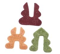 Abaodam Bunny Chew Toys Jouets à Mâcher pour Lapins Friandises pour Petits Animaux Accessoires pour Cages De Hamster Cobaye Chinchilla Et Gerbille Snacks Molaires Sains