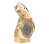 Abaodam Buse de Pulvérisation en Cuivre 3 Jets pour Lave-pneus Camions Commerciaux, Embout de Refroidissement Moyeu Roue, Compatible Nettoyeur Haute Pression, Arroseur Robuste