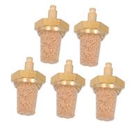 Abaodam Buse pour Machine à Brouillard en Cuivre, Silencieux Pneumatique, 5 Pièces, pour Scène, Dispersion Optimisée du Brouillard