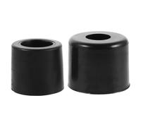 Abaodam Butoirs Anti-Collision en Caoutchouc Epais pour Camions et Remorques 2 Pièces Protection la Dégradation sur Quais et Zones de Chargement 4.90X3.90X3.90Cm