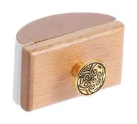 Abaodam Buvard en Bois à Bascule Poignée Style Vintage Tampon Absorbant d'encre pour Écriture et Sceau Utilisation Scolaire et Bureau