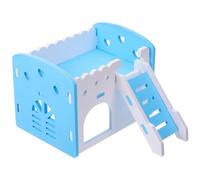 Abaodam Cabane pour Hamster en PVC Maison Solide pour Petits Animaux Cachette Décorative Espace de Jeu Détente pour Hamsters Cochons d'Inde Chinchillas pour Cage et Habitat
