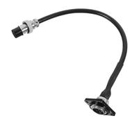 Abaodam Câble Audio Robuste à Huit Broches d-Type Rallonge Métallique Mâle-Femelle pour Module Microphone en Environnement Bureau et Conférence