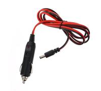 Abaodam Câble Convertisseur Allume-cigare 1,2 M Rouge Noir 5,5 X 2,1 Mm vers Dc 4,0 X 0,7 Mm, Rallonge Répartiteur Alimentation Voiture, Accessoire Automobile Compatible Allume-cigare