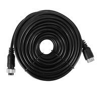 Abaodam Câble D’Extension 10 M Double Blindage 4 Broches Connecteurs Aviation Mâle-Femelle pour Caméra de Recul Automobile Transmission HD Fiable Câblage Voiture Flexible et Solide