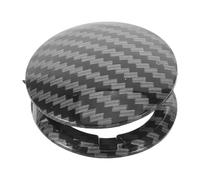 Abaodam Cache-bouton de Démarrage Voiture en Fibre de Carbone 4x4x1,3 Cm Protection du Bouton Marche/arrêt Anti-poussière et Anti-éclaboussures Accessoire Intérieur pour Véhicule 4x4