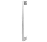 Abaodam Cache de Loquet de Porte en Acier Inoxydable Argenté Protection Renforcée pour Portes Battantes Résistante aux Effractions