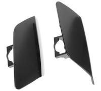 Abaodam Cache-gicleur de Lave-phares 2 Pièces Noir en Plastique et Métal Remplacement Facile pour Entretien Automobile et Réparation des Phares