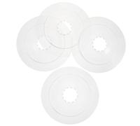 Abaodam Cache-Pignon de Vélo de Route et Protège-Rayons Lot de 4 Plastique Transparent pour Moyeu Arrière avec Protection Renforcée