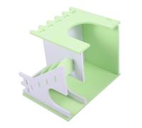Abaodam Cachette Délicate pour Hamster Maison Colorée pour Petits Animaux Adaptée aux Cochons d'Inde Rats et en PVC Environnement Stimulant 1 Pièce