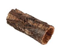 Abaodam Cachette Naturelle en Bois pour Reptiles et Tarentules, Tronc d'arbre Creux Arrondi Écorce Réaliste, Favorise la Sécurité et Contrôle L'humidité Aquarium ou Terrarium