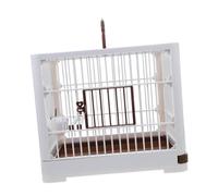 Abaodam Cage à Oiseaux Cage de Voyage pour Oiseau Cage de Transport d'oiseaux Cage de Voyage pour Perroquet Cage d'écureuil Cage d'oiseau Cages de vol pour perruches Abdos Café