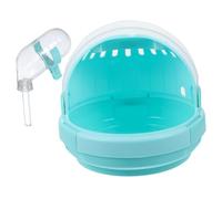 Abaodam Cage de Transport pour Hamster Portable Cage de Voyage Respirante pour Petits Animaux Léger et Pratique pour Hamster Souris et Furet Boîte de Transport Domestique