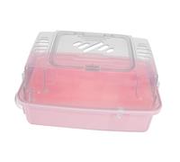 Abaodam Cage De Transport pour Petit Hamster, Cage De Transport pour Hamster, Plateforme Portative Et Bouteille d'eau pour Un Court Séjour À La pour Petits