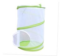 Abaodam Cage Portable pour Garçon et Filles Verte et Blanche, Boîte D’Observation Insectes Filet Anti-Insectes, D’Exploration Nature Extérieur, Apprentissage et Découverte des Insectes