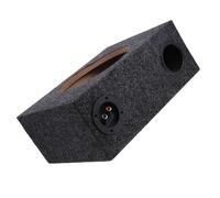 Abaodam Caisson de Basses 10 Pouces pour Voiture, Caisson Subwoofer Vide Ultra-Fin en Bois, Boîte de sous-titrage Compacte pour Installation Audio Automobile, Accessoire Compatible