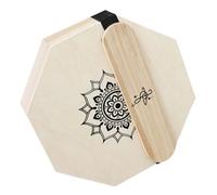 Abaodam Cajon Drum Portable Octogonal Bois Fait Main avec Sons Riches pour Pratique Performance et Voyage