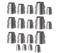 Abaodam Cales de Rechange en Fer 18 Pièces pour Marteaux Déplacement à 360° Adaptées aux Artisans et Professionnels du Bois