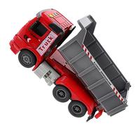 Abaodam Camion Benne Musical pour Garçon Fille avec Lumière Modèle de Camion de Construction à pour Développement Créatif Cognition des Couleurs