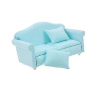 Abaodam Canapé De Maison De Poupée Meubles Jouets Accessoires pour Mini-Maison Canapé pour Poupées Meubles De Maison De Poupée Accessoires pour Mini Maison De Poupée Bois Light Green