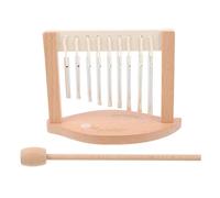 Abaodam Carillon Éolien Décoratif à 9 Notes en Métal, Instrument de Percussion à Barre pour Jardin, Balcon et Salle de Classe, Carillon de Guérison Sonore, Présent Éducatif Polyvalent