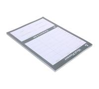 Abaodam Carnet Détachable pour Régime Alimentaire Familial 1 Exemplaire, Calendrier Hebdomadaire des Repas, Liste de Courses Intégrée, Planificateur de Menus Maison Pratique et