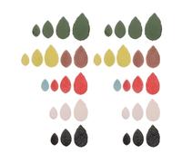Abaodam Carreaux et Aléatoire Variété Polyvalent en Couleurs de Couleur Usage D'art Céramique 200g Forme Feuille Irrégulière pour Projets Loisirs Créatifs Décoration Couleur Aléatoire