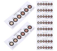 Abaodam Carte Indicatrice D'humidité Papier 6 Points Smd 10 Pièces, Surveillance Précise de L'humidité pour Emballage Pcb pour Stockage Électronique