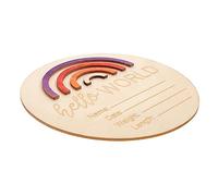 Abaodam Cartes De Mésure Mensuelle Disques Annonceurs Accessoires Photo Pour Nouveaux- Décoration De Mois