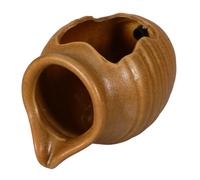 Abaodam Cascade Eau Pot Céramique Circulant pour Décoration Intérieure Et Jardin Vase Hydroponique Écologique Fontaine Eau pour Aquarium Et Espace Extérieur